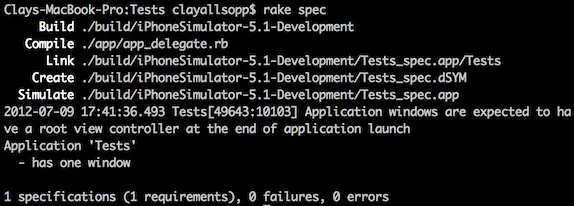 test pass